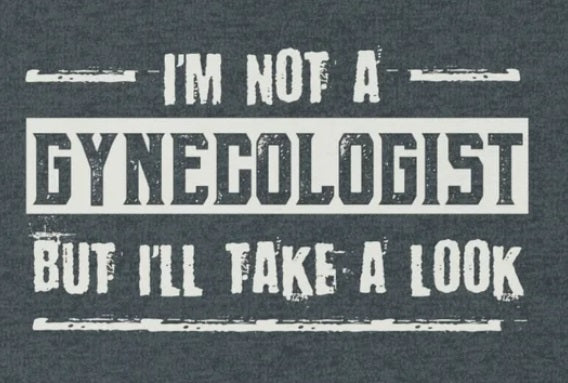 I'm Not A Gynecologist But I'll Take A Look - Funny Shirt