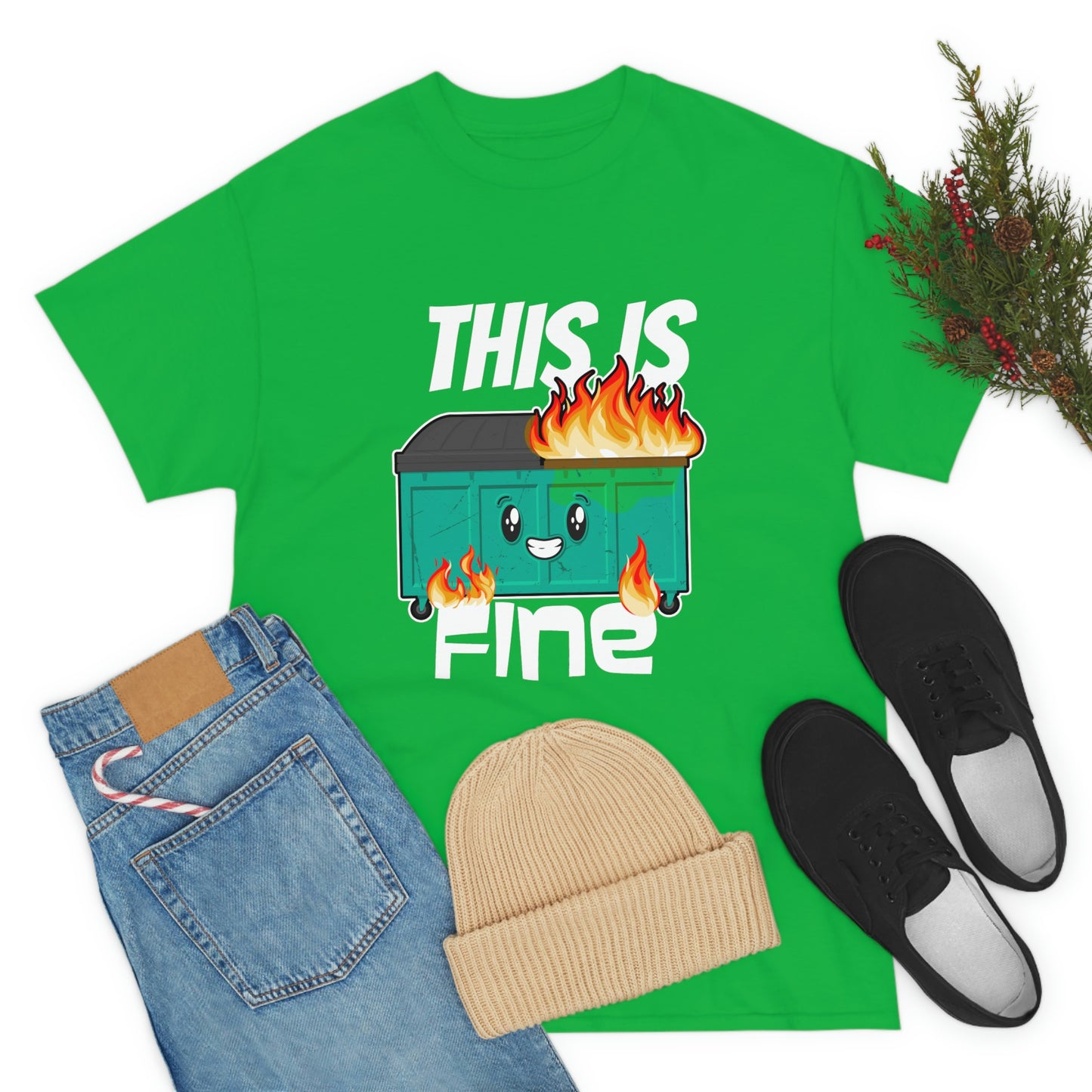 This Is Fine Tee