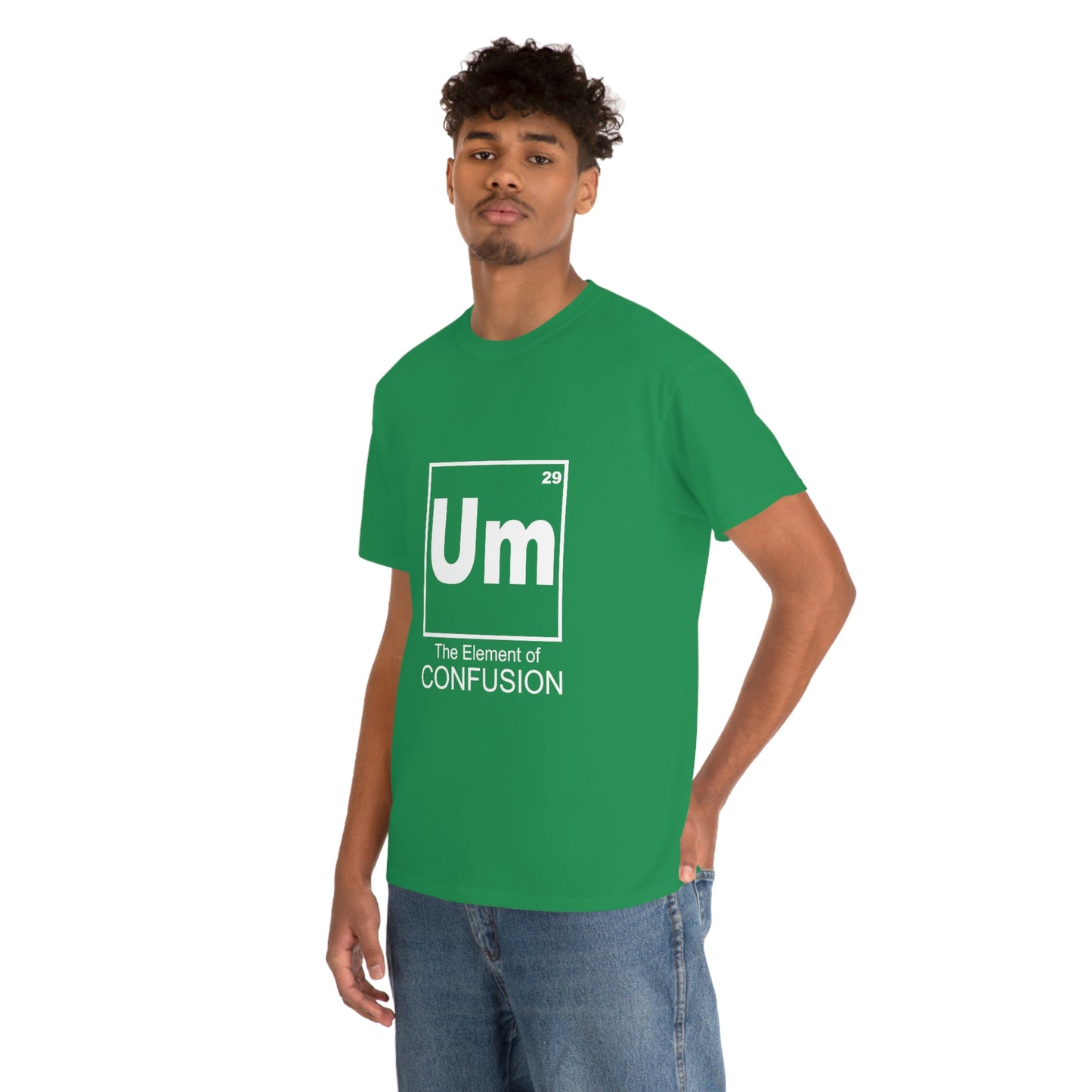 Um - The Element of Confusion Heavy Cotton Tee