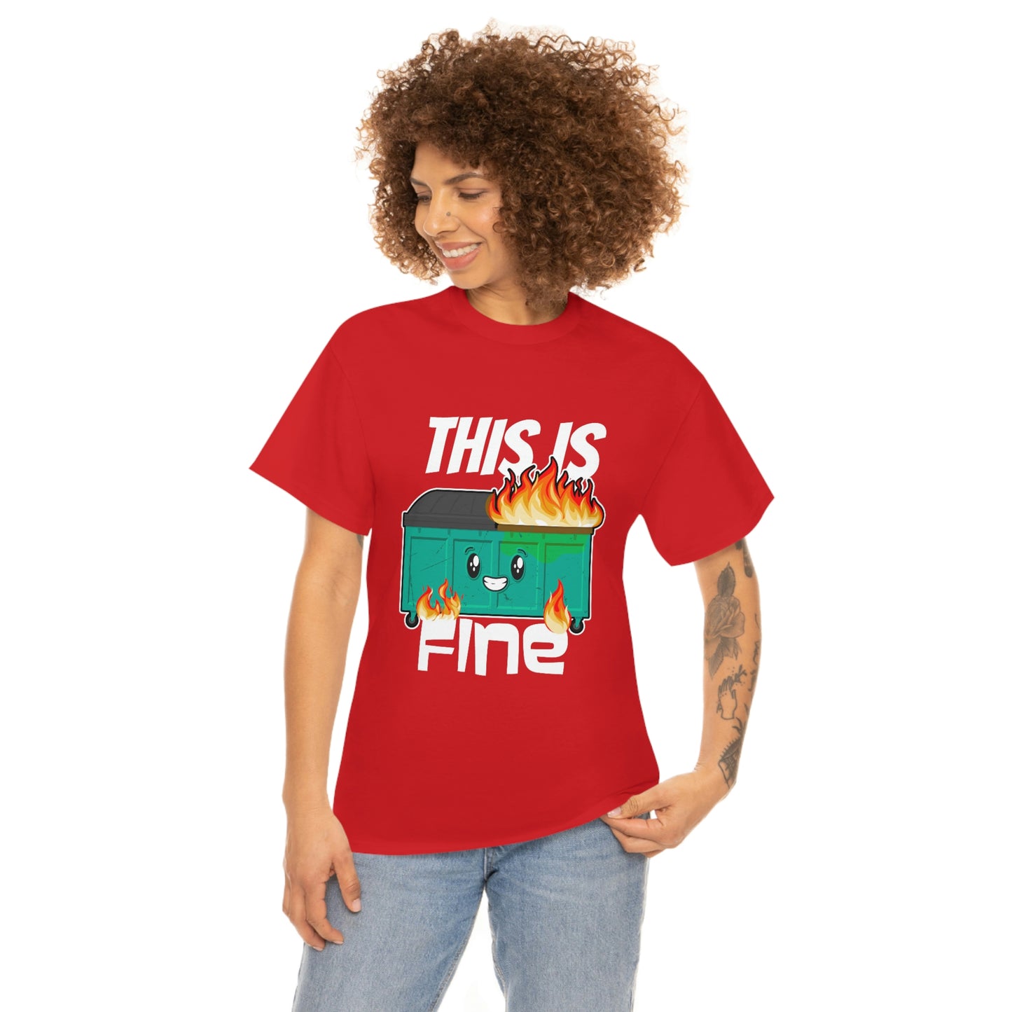 This Is Fine Tee