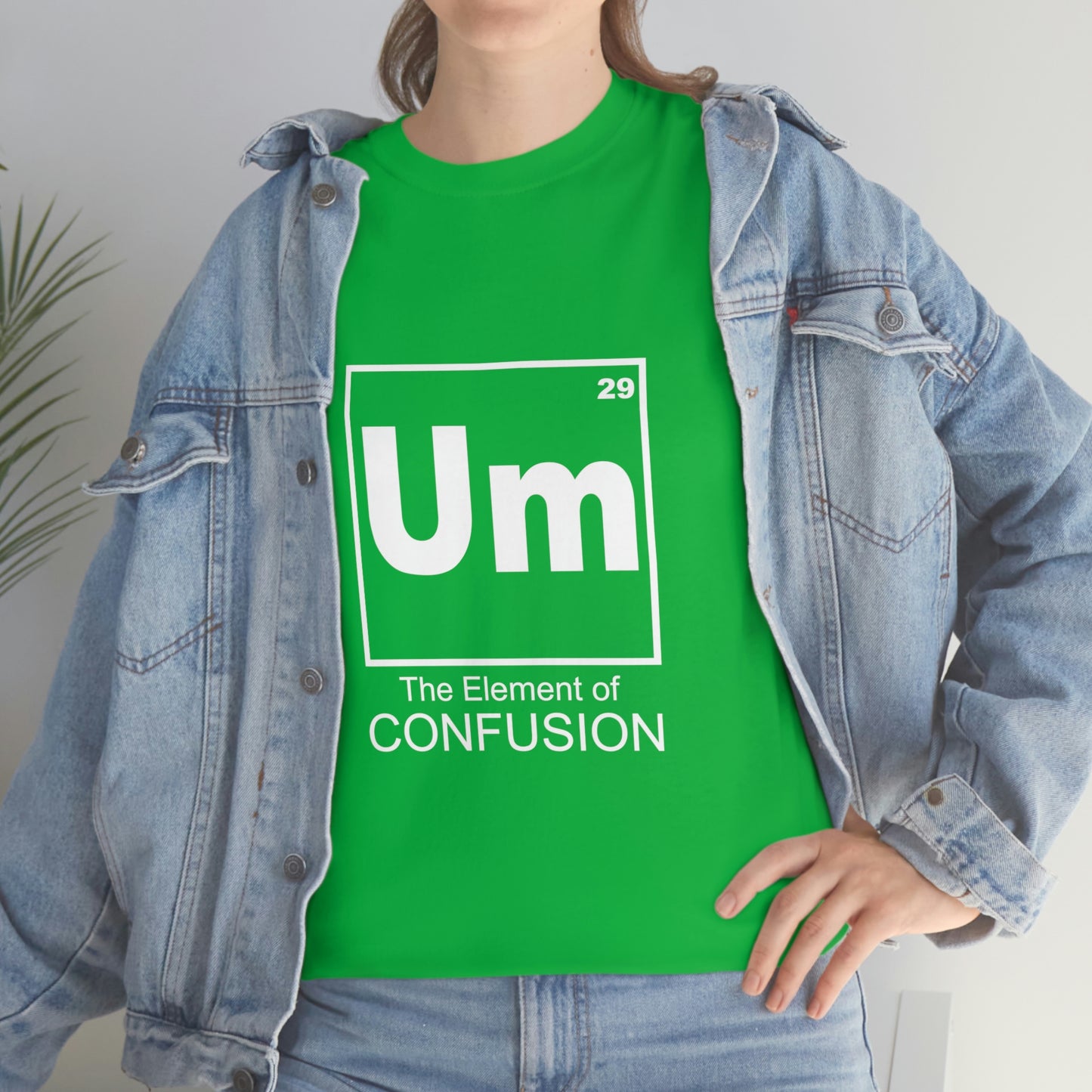 Um - The Element of Confusion Heavy Cotton Tee